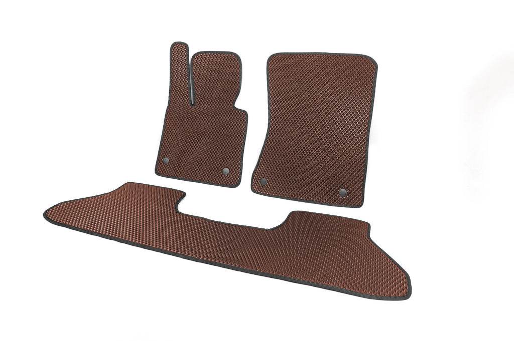 EVA mats (brown) for BMW X5 E-70 2007-2013 - Reelken Auto