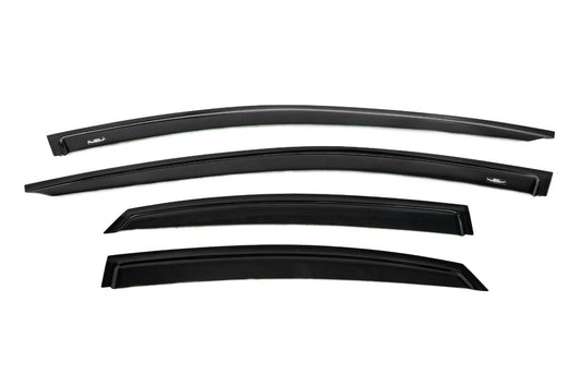 Window Deflectors (4 pcs, HIC) for Kia Cerato 4 2019- - image 1