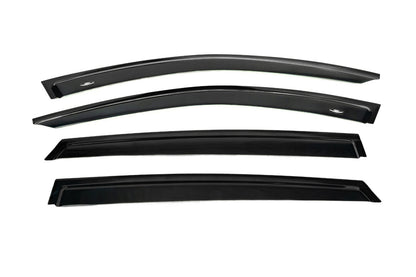 Window Deflectors (4 pcs, HIC) for BMW X2 F39 2018-2023 - image 1