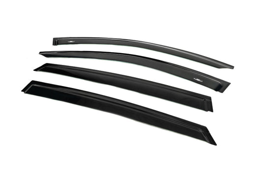 Window Deflectors (4 pcs, HIC) for BMW X2 F39 2018-2023 - image 2