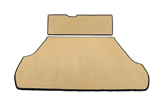 Trunk mat V-2 (EVA, 5 seats, Beige) for Toyota Land Cruiser 200 - Reelken Auto