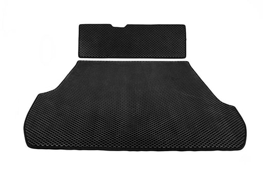 Trunk mat V-2 (EVA, 5 seats, black) for Toyota Land Cruiser 200 - Reelken Auto