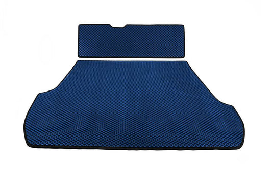 Trunk mat V-2 (EVA, 5 seats, Blue) for Toyota Land Cruiser 200 - Reelken Auto
