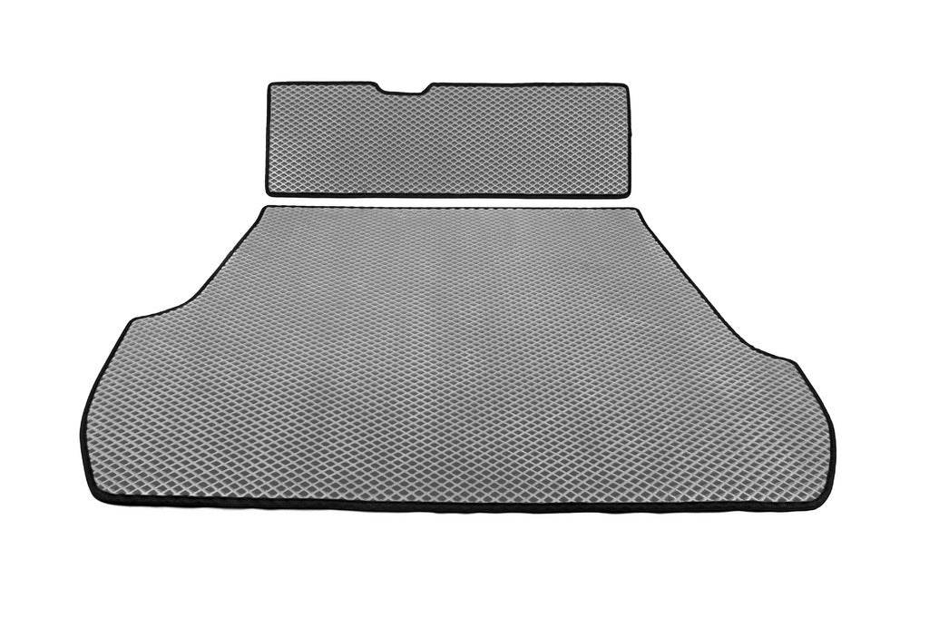 Trunk mat V-2 (EVA, 5 seats, Gray) for Toyota Land Cruiser 200 - Reelken Auto