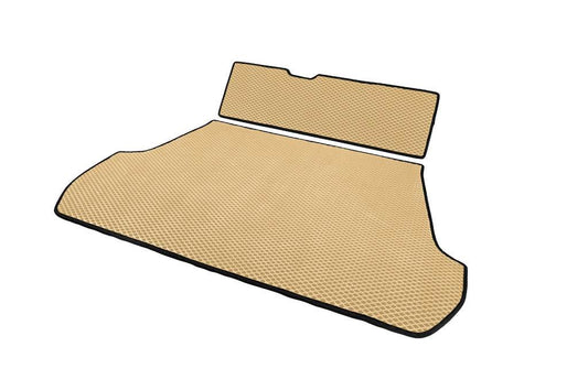 Trunk mat V-2 (EVA, 5 seats, Beige) for Toyota Land Cruiser 200 - Reelken Auto