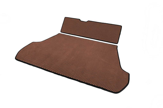 Trunk mat V-2 (EVA, 5 seats, Brown) for Toyota Land Cruiser 200 - Reelken Auto