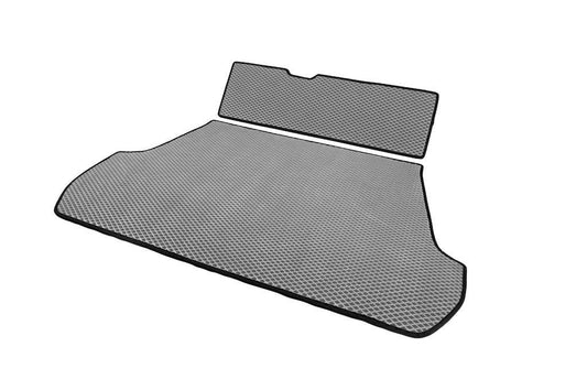 Trunk mat V-2 (EVA, 5 seats, Gray) for Toyota Land Cruiser 200 - Reelken Auto