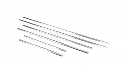 Lower window trims stainless steel (6 pcs) for Volkswagen Touareg 2002-2010 - image 2