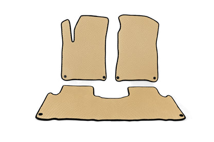 EVA Floor Mats (2011-2013, Beige) for SsangYong Action 2005-2018 - image 1
