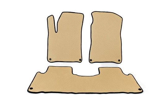 EVA Floor Mats (2011-2013, Beige) for SsangYong Action 2005-2018 - image 1