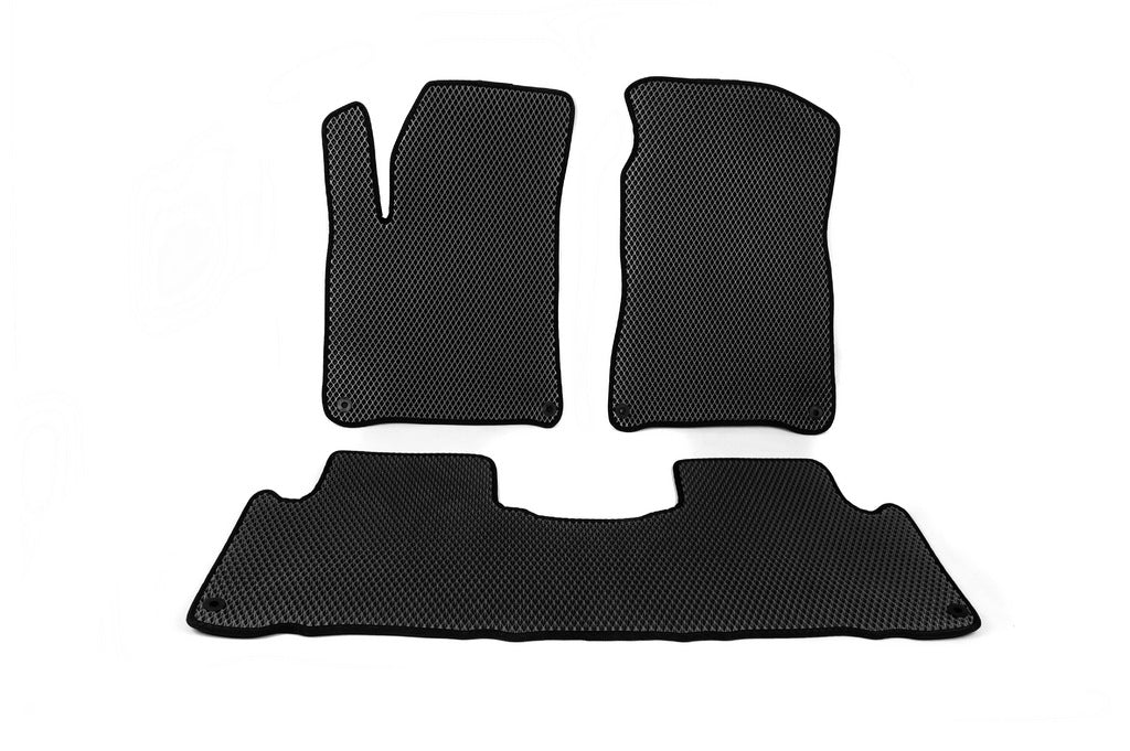 EVA Floor Mats (2011-2013, Black) for SsangYong Action 2005-2018 - image 1