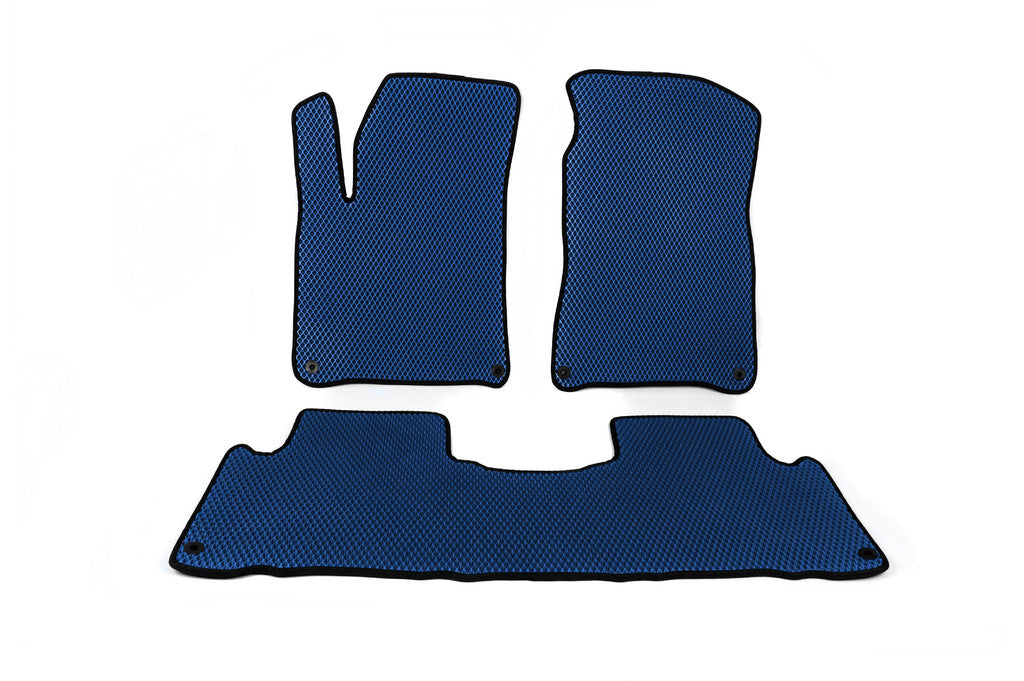 EVA Floor Mats (2011-2013, Blue) for SsangYong Action 2005-2018 - image 1