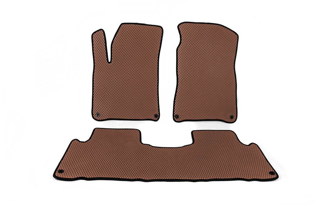 EVA mats (2011-2013, Brown) for SsangYong Action 2006↗ - Reelken Auto