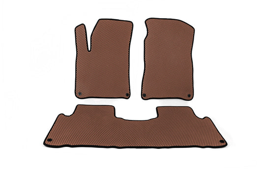EVA Floor Mats (2011-2013, Brown) for SsangYong Action 2005-2018 - image 1