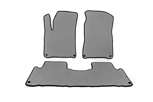 EVA Floor Mats (2011-2013, Gray) for SsangYong Action 2005-2018 - image 1