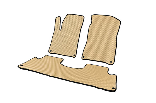 EVA Floor Mats (2011-2013, Beige) for SsangYong Action 2005-2018 - image 2