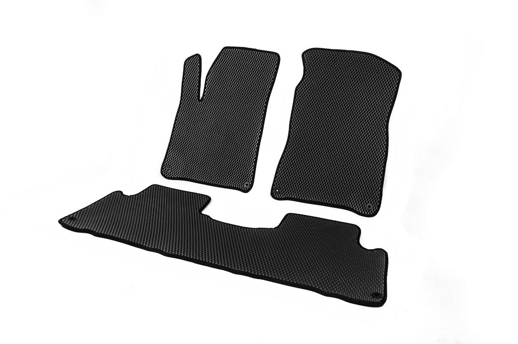 EVA Floor Mats (2011-2013, Black) for SsangYong Action 2005-2018 - image 2
