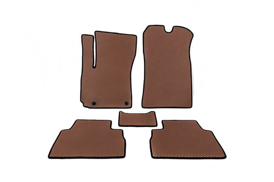 EVA mats (Brown) for Kia Rio 2000-2005 - Reelken Auto
