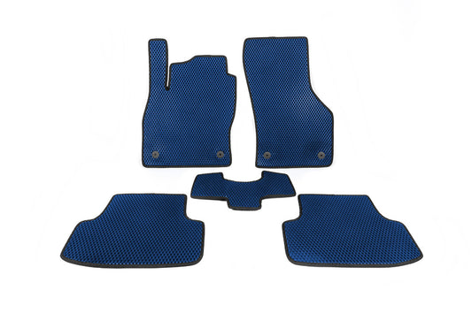 EVA Floor Mats for Golf 7 (Blue) for Volkswagen Golf 7/E-Golf 2012-2020 - image 1
