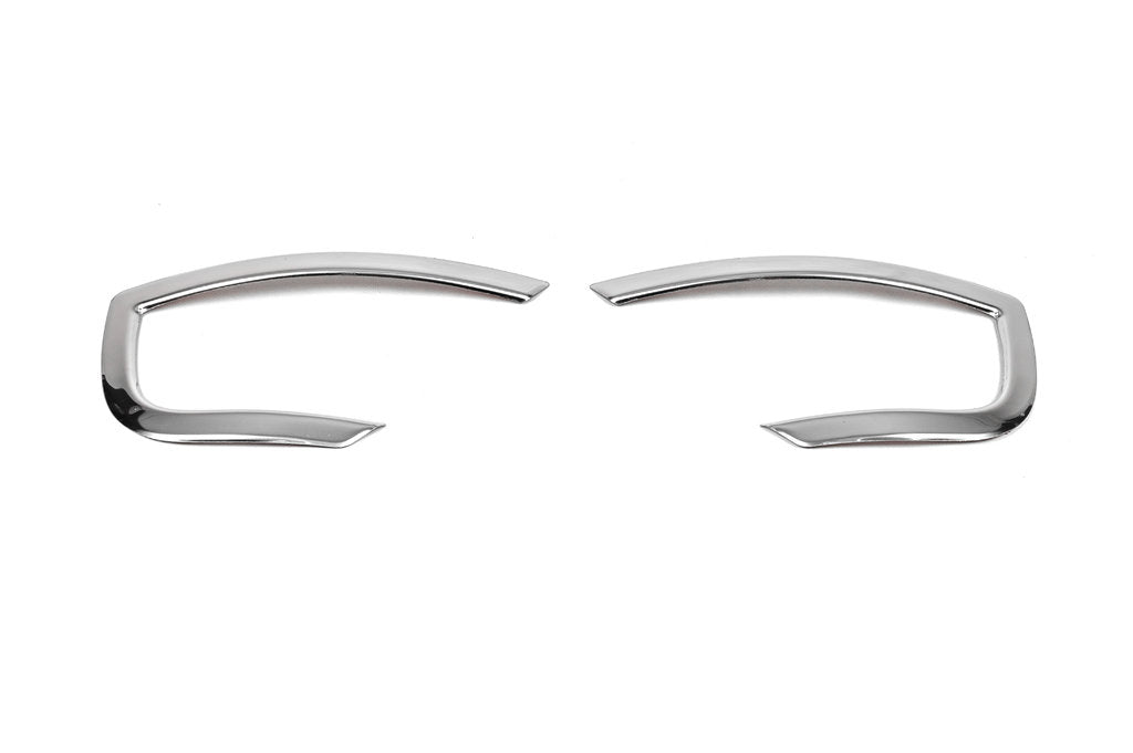 Overlays on the rear reflectors 2 PCs, stainless steel) for Dacia Duster 2018-2024 - image 2