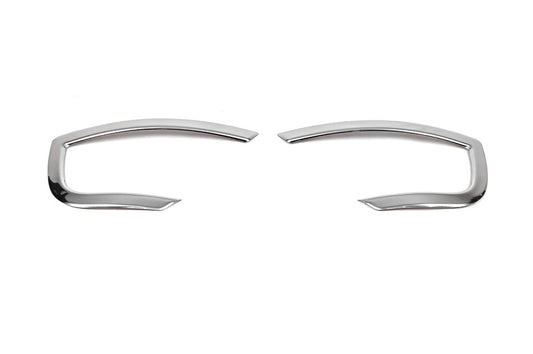 Overlays on the rear reflectors 2 PCs, stainless steel) for Dacia Duster 2018-2024 - image 2