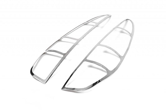 Chrome Tail Light Covers (2 pcs, Stainless Steel) for Mercedes Vito W639 2004-2014 - image 2