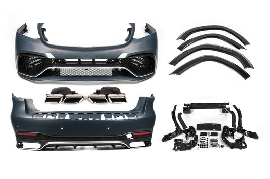 Full body kit with bumpers AMG V1 (GLS63) for Mercedes GL/GLS сlass X166 2012-2019 - image 1