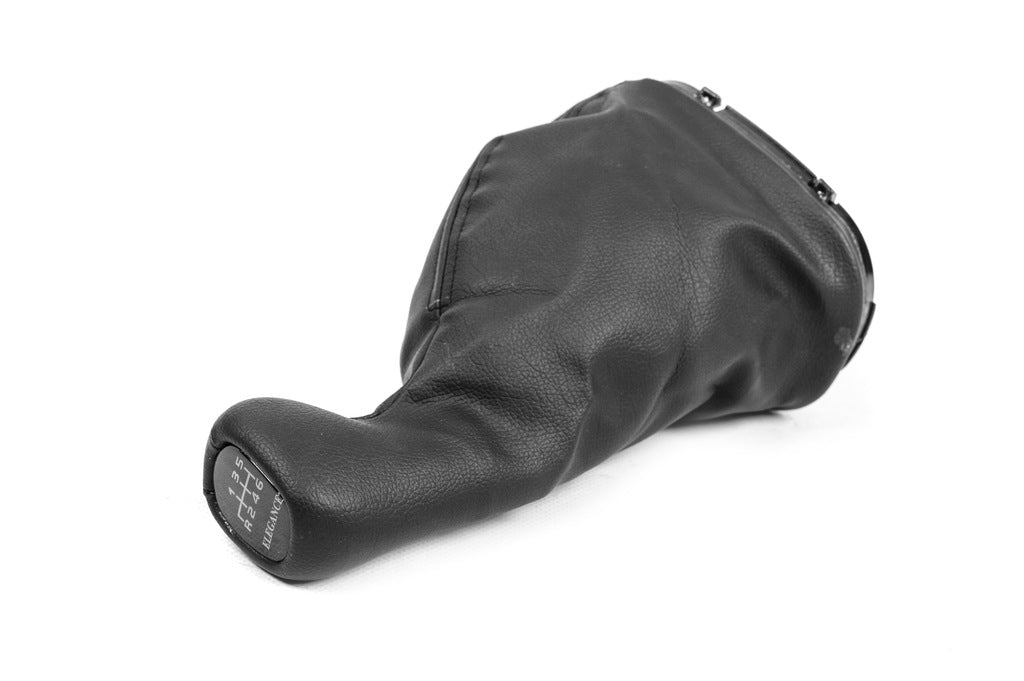 Gear Shift Boot + Knob Elegance (2000-2004, Leatherette) for Mercedes C-class W203 2000-2007 - image 3