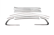 Full Window Trim Stainless Steel (10 pcs) for BMW X6 E-71 2008-2014 - image 2