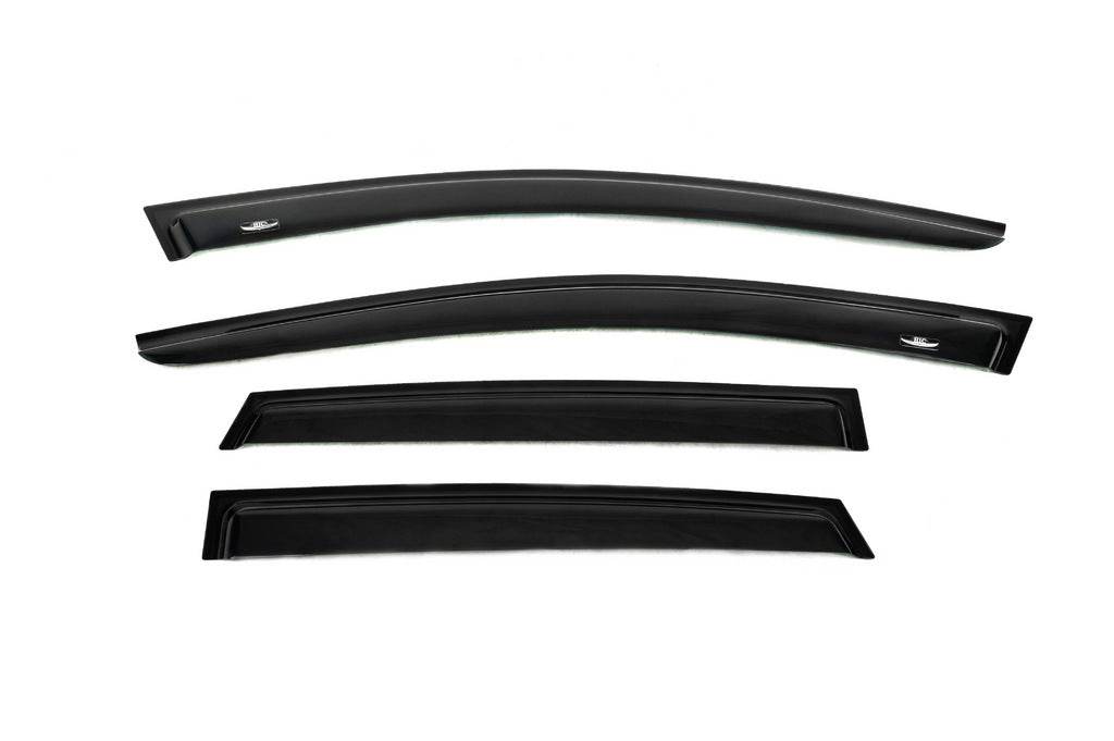 HB deflectors (4-piece, HIC) for Volkswagen Polo 2010-2017 - Reelken Auto