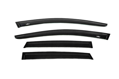 HB deflectors (4-piece, HIC) for Volkswagen Polo 2010-2017 - Reelken Auto