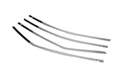 Upper Door Trim Stainless Steel (4 pcs) for Toyota Corolla 2013-2019 - image 2