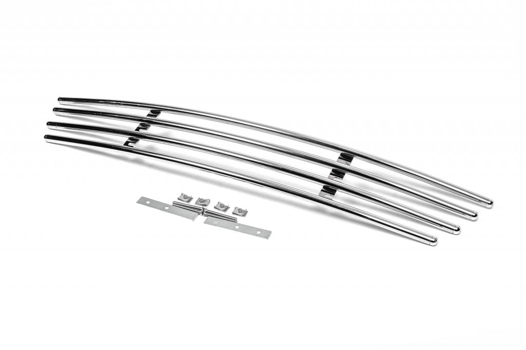 One-piece stainless steel bumper grille for Volkswagen Caddy 2010-2015 - image 2