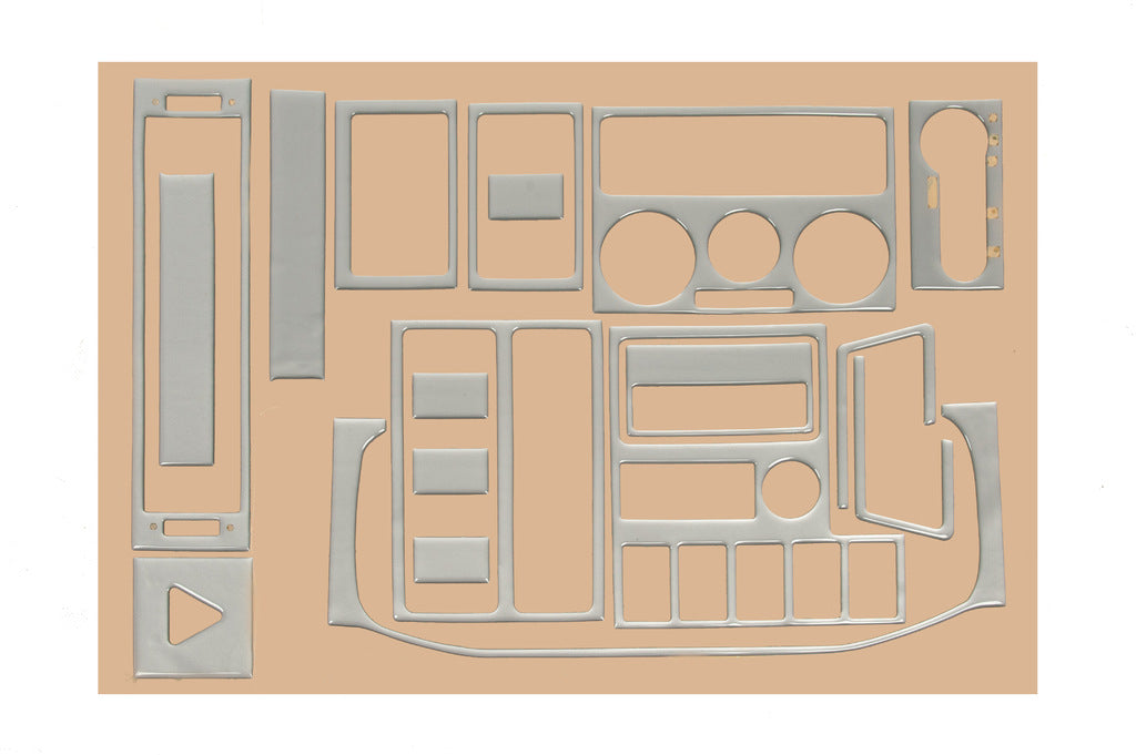 Dashboard Trim Covers (1999-2003) for Volkswagen T4 Caravelle/Multivan 1990-2003 - image 6