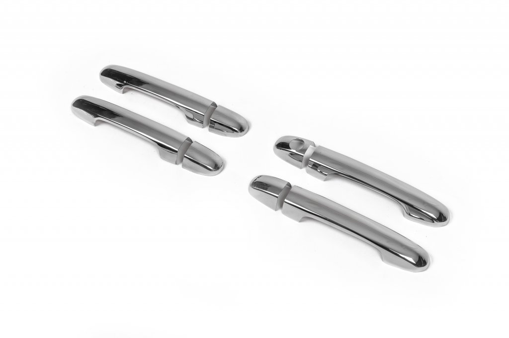 Chrome Door Handle Covers (4 pcs, Stainless Steel) for Kia Ceed 2007-2012 - image 3