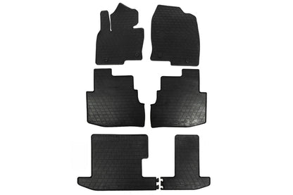 Rubber Floor Mats Stingray (6 pcs) for Mazda CX-9 2017- - image 1