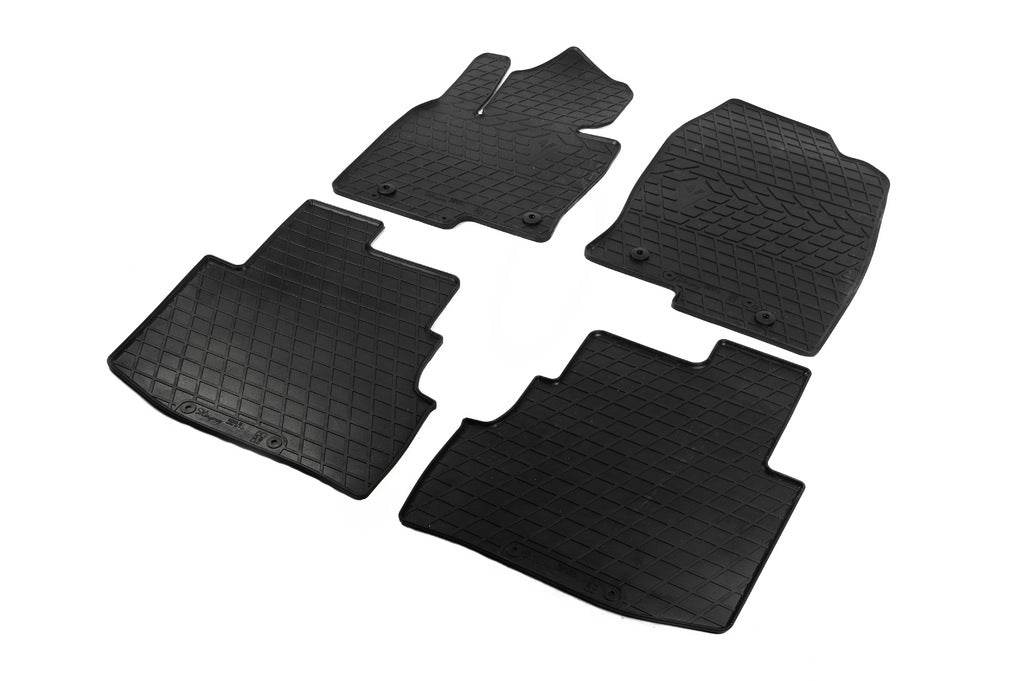 Stingray mats (6 pcs, rubber) for Mazda CX-9 2017- - Reelken Auto
