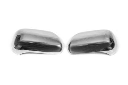 Mirror Covers (2 pcs, Stainless Steel) for Toyota Land Cruiser Prado 120 2002-2009 - image 3