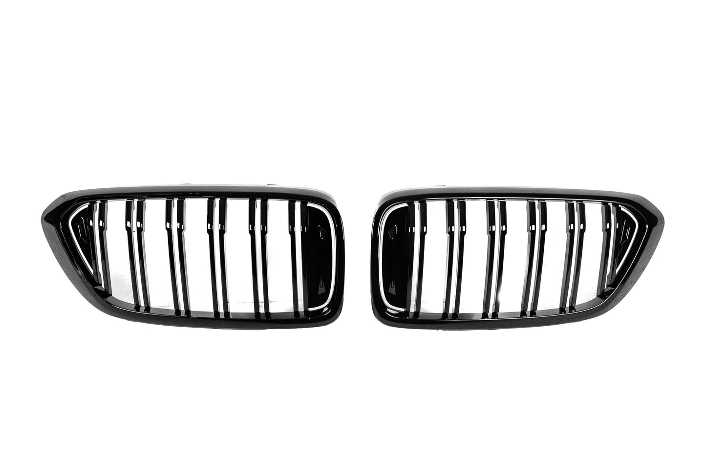 Kidney Grilles M-Look (2017-2020, Gloss Black) for BMW 6 Series G32 2017- - image 4