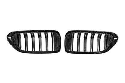 Kidney Grilles M-Look (2017-2020, Gloss Black) for BMW 6 Series G32 2017- - image 7