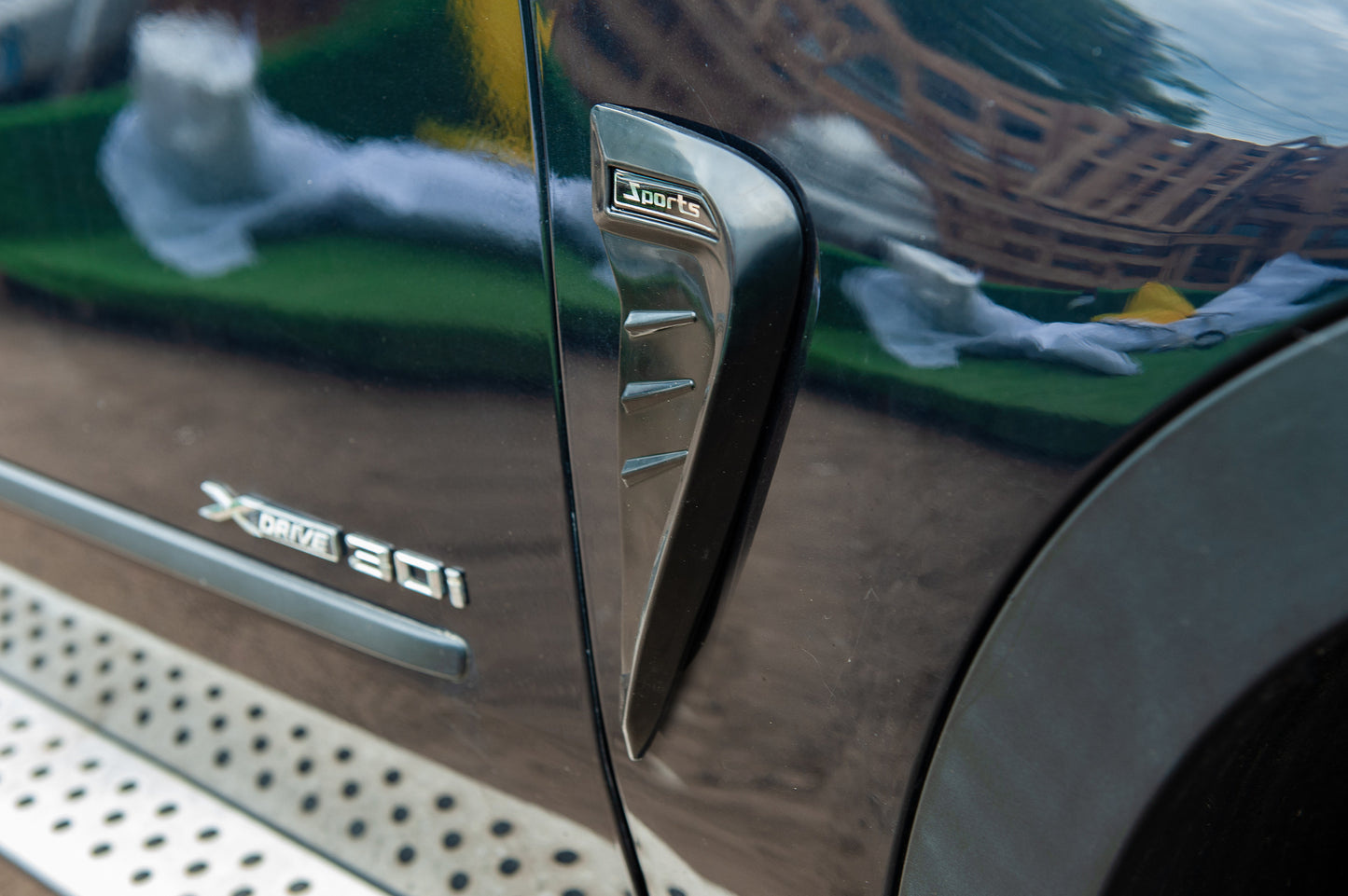 Universal Vent Fender Trim Type-C (Dummy, 2 pcs, Rubber) - image 3