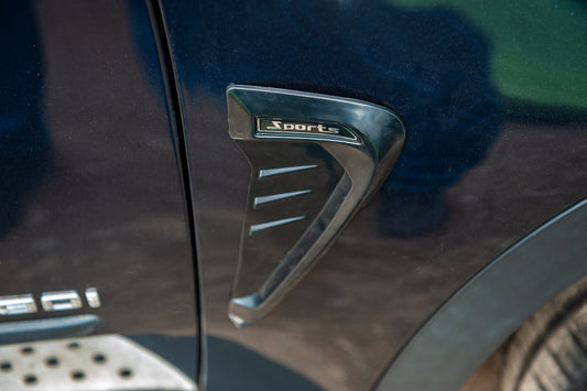 Universal Vent Fender Trim Type-C (Dummy, 2 pcs, Rubber) - image 2