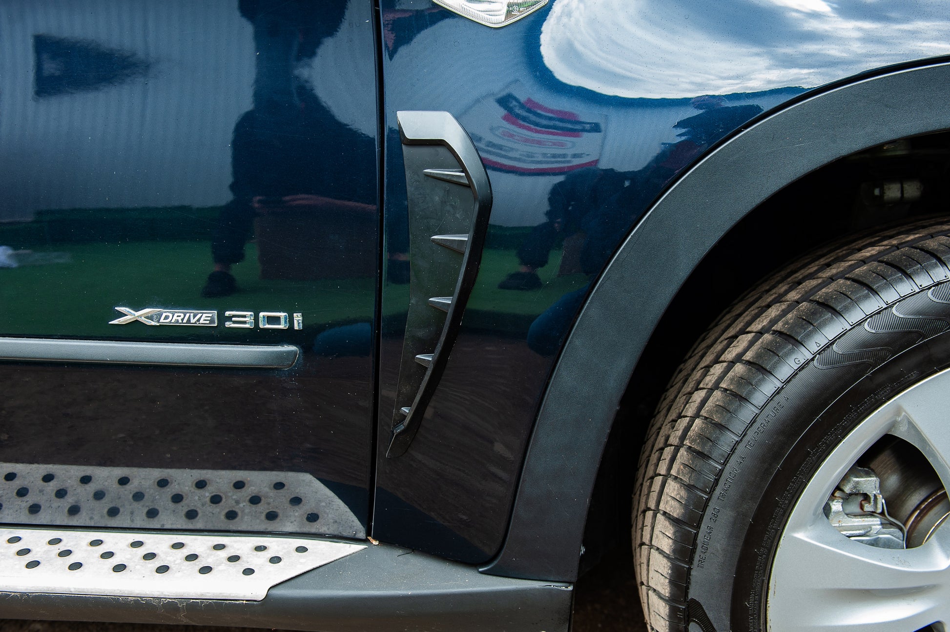Universal Vent Fender Trim Type-E (Dummy, 2 pcs, Rubber) - image 9