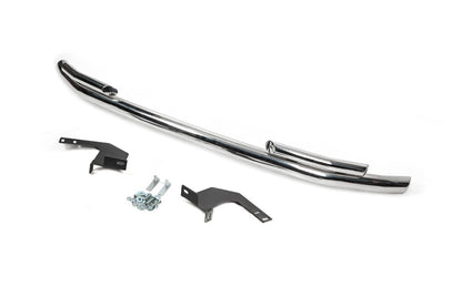 Front bumper lip ST009 City Bar (stainless steel) for Volkswagen T5 2010-2015 - image 2