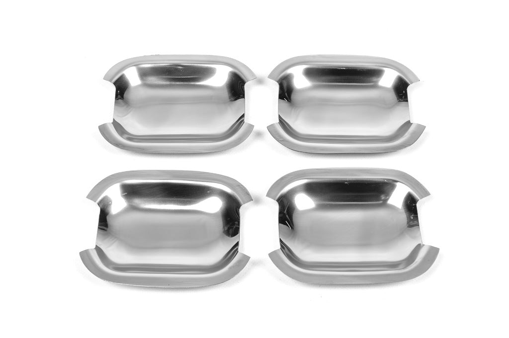 Stainless Steel Handle Covers (4 pcs) for Mercedes E-сlass W124 1984-1997 - image 3