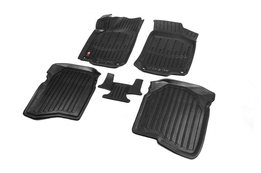 Stingray 3D Rubber Floor Mats (5 pcs, Polyurethane) for Volkswagen Bora 1998-2004 - image 2
