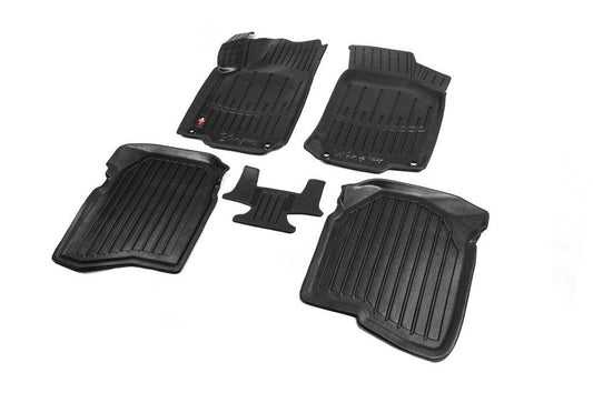 Stingray 3D rugs (5 pcs, polyurethane) for Volkswagen Bora 1998-2004 - Reelken Auto