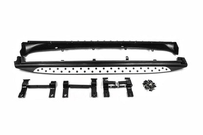 Side sills OEM V1 (2 pcs, aluminum) for BYD S6 - Reelken Auto