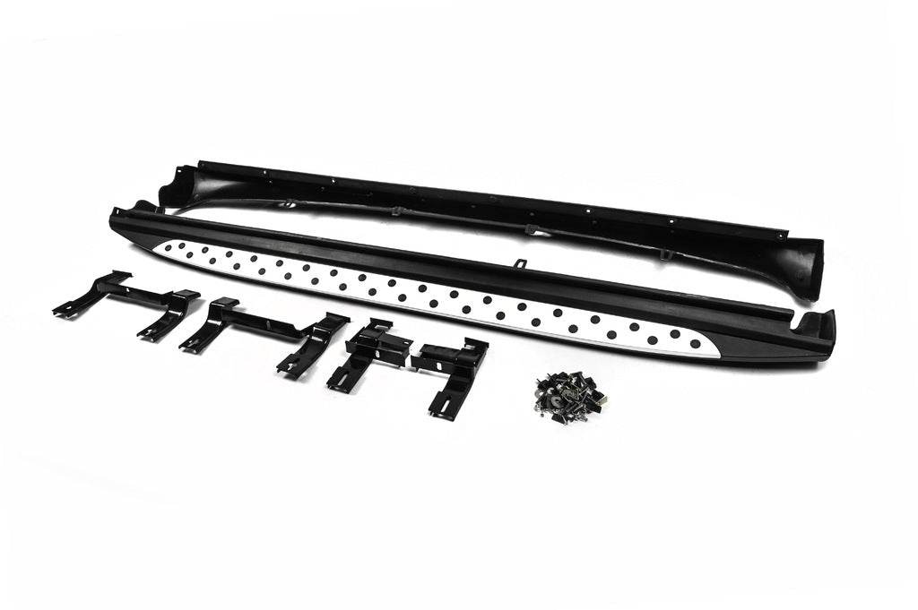 Side sills OEM V1 (2 pcs, aluminum) for BYD S6 - Reelken Auto
