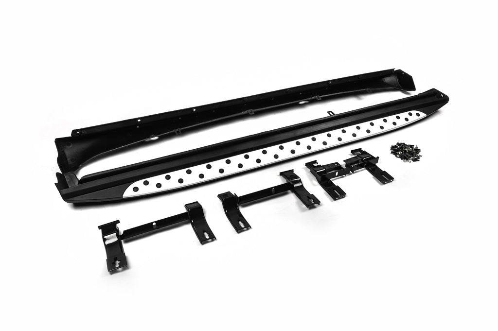Side sills OEM V1 (2 pcs, aluminum) for BYD S6 - Reelken Auto